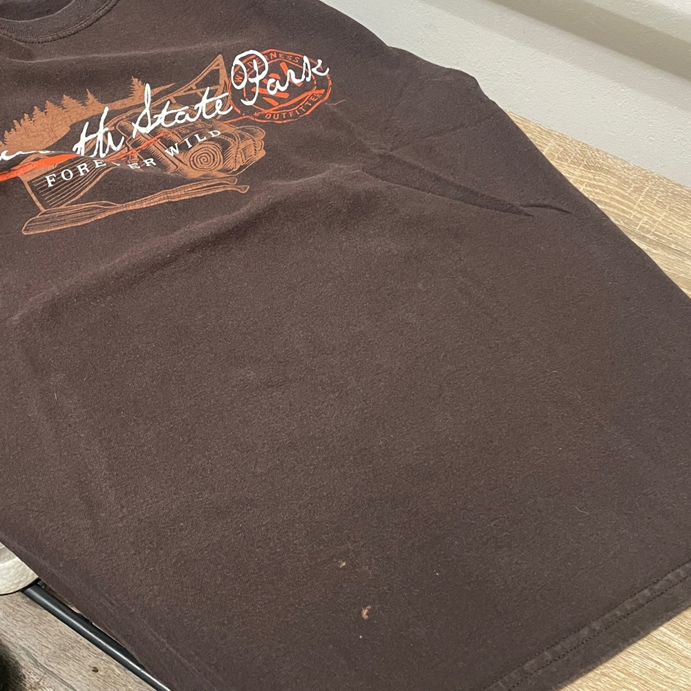 Gildan Brown Letchworth State Park Tee - Picture 6 of 6